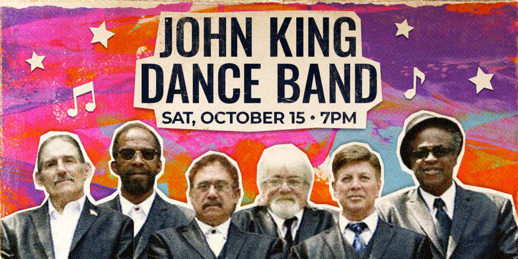 John King Dance Band will be performing live at Rivet: Canteen & Assembly on Saturday, October 15th!